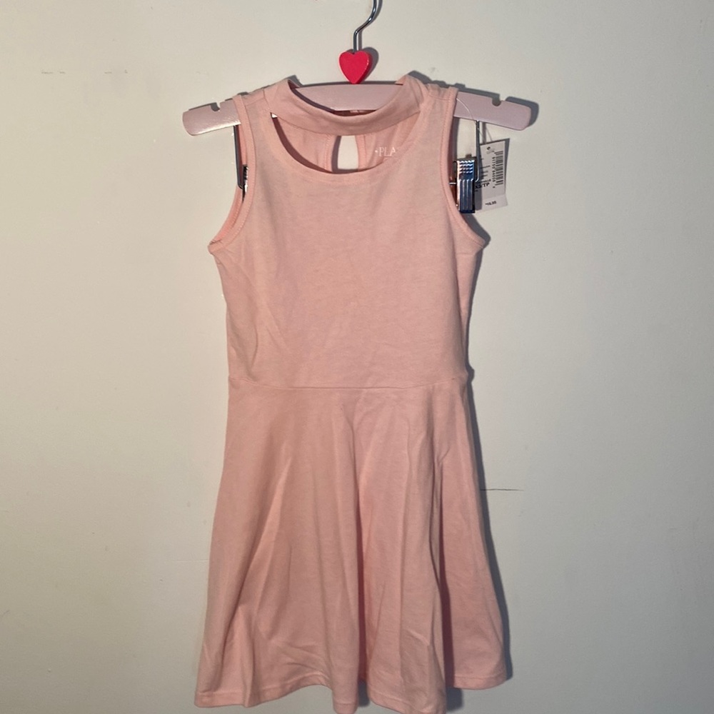 Girl pink dress size 4